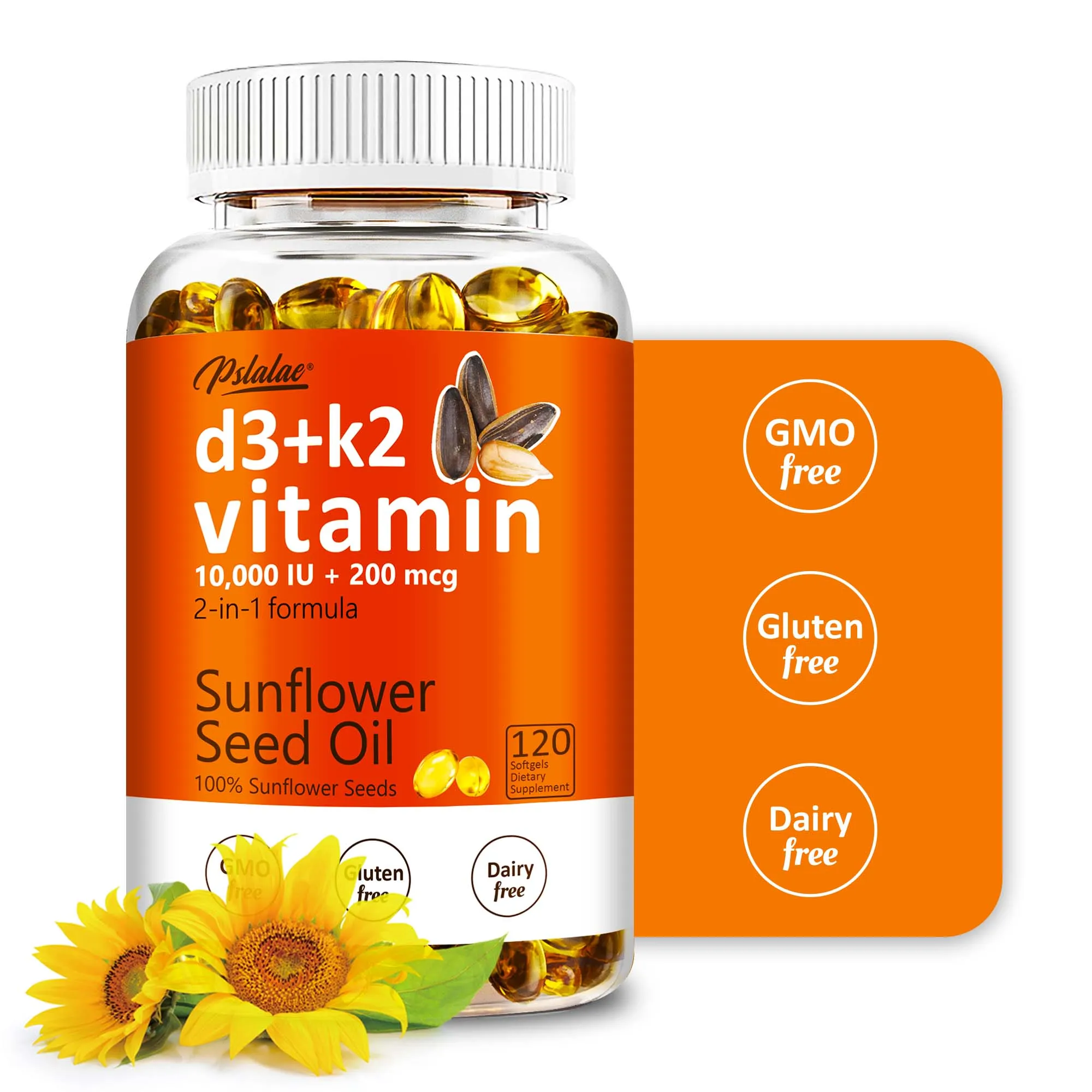 

Капсулы витамина D3+K2 — поддерживает здоровье зубов, костей и сердечно-сосудистой системы, помогает регулировать метаболизм кальция, повышает энергию.