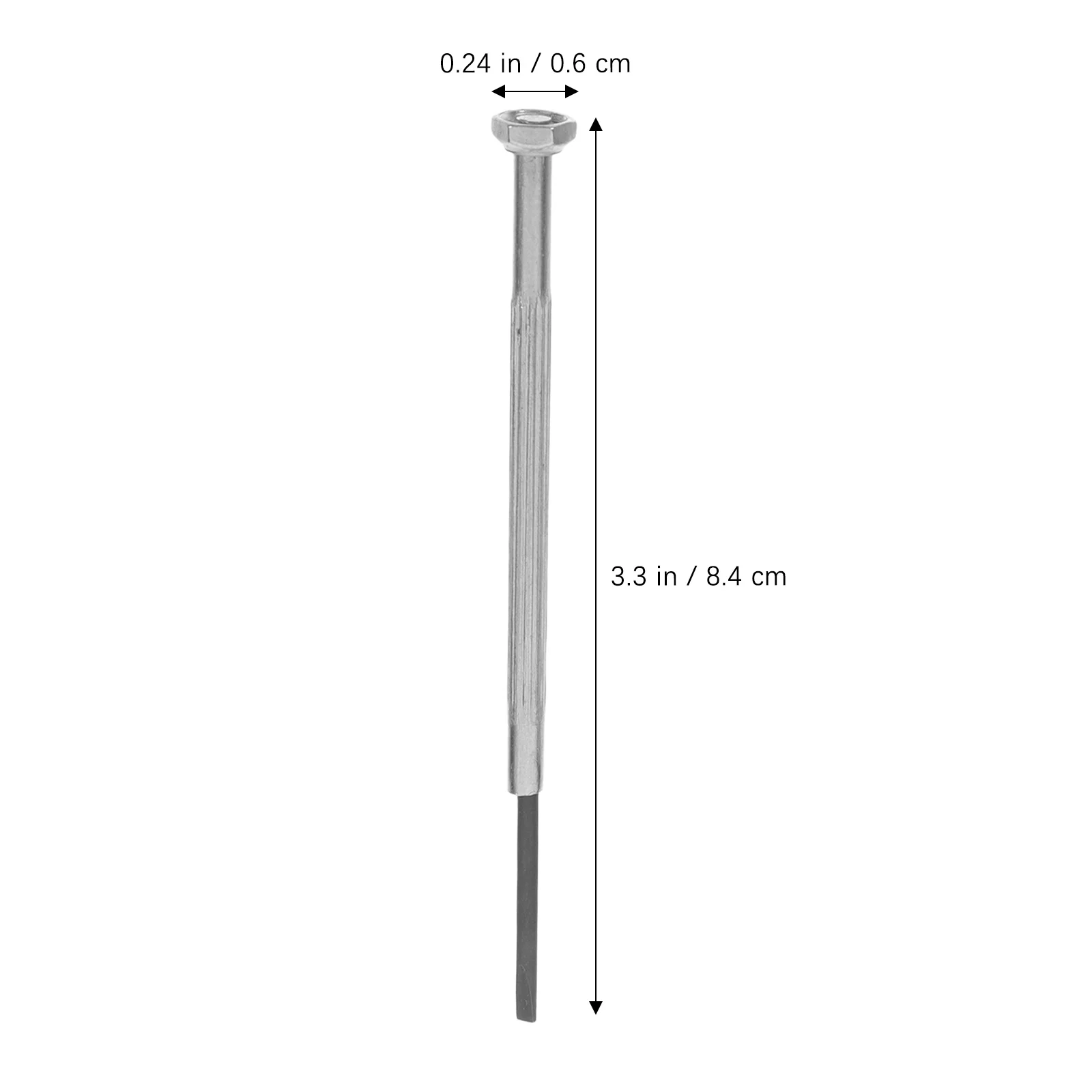 5 pezzi strumenti di riparazione per strumenti a fiato cacciaviti a testa piatta in metallo compatti per flauto clarinetto sassofono piccolo
