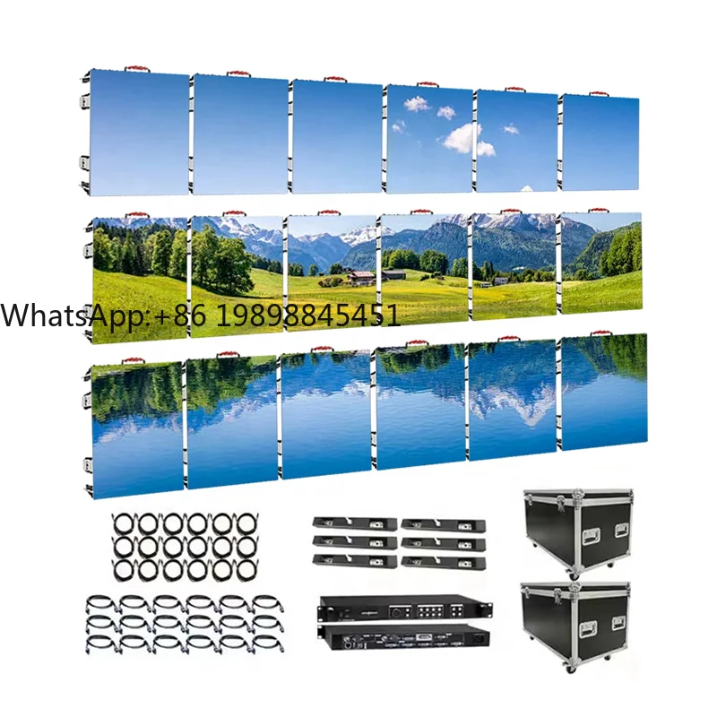 

Outdoor Waterproof Stage Background Slim Led Display 2.6mm 2.9mm 3.9mm P3.9 Led Video Wall Panel Screen Led Screen