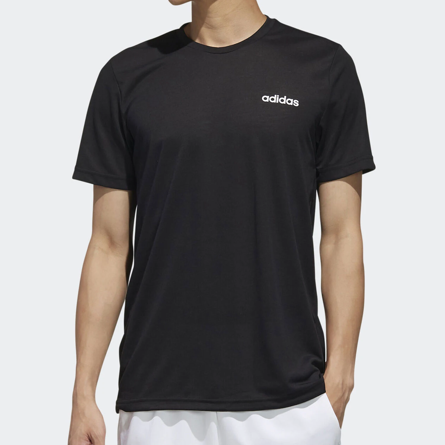 Adidas authentic new men's summer breathable short sleeved sports T-shirt FL8549