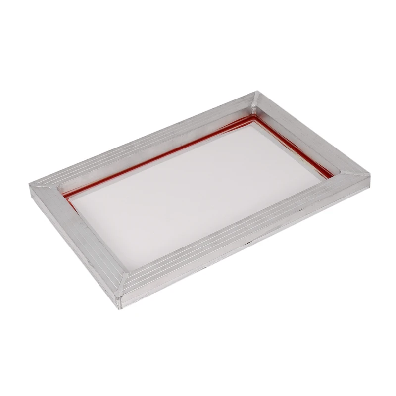 Hot 4Pcs A4 Screen Printing Aluminum Frame Stretched 120T Silk Screen Polyester Screen For Printed Circuit Board