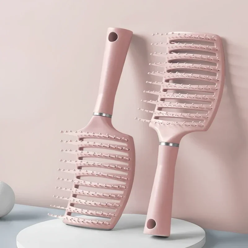 Haarbürste, Luftkissenkamm, flauschig, Anti-Haarausfall, Massage-Haarbürste für alle Haartypen für langes, dickes, dünnes, lockiges Naturhaar