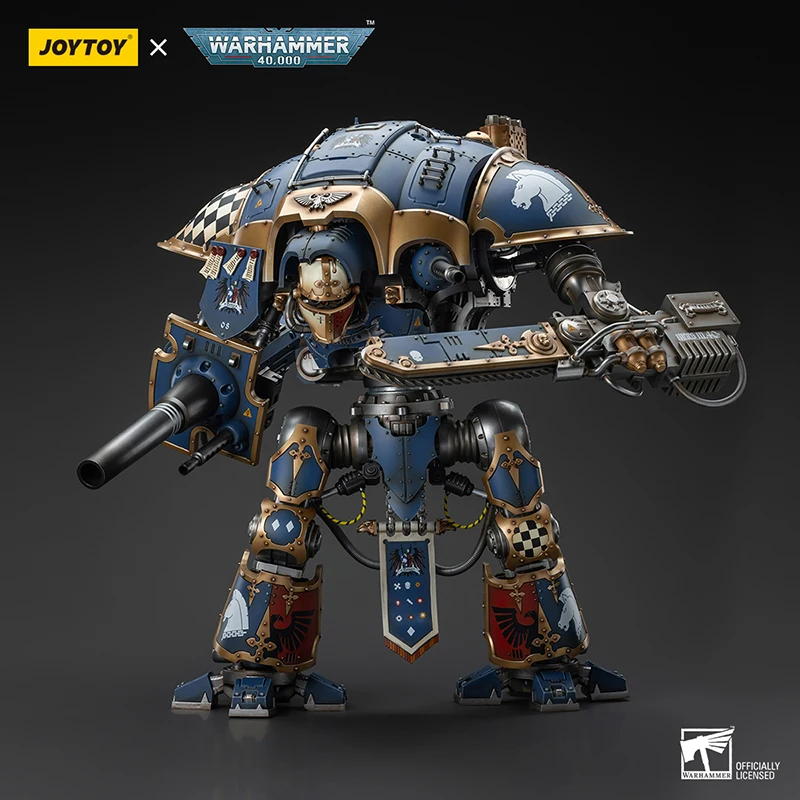 JOYTOY Warhammer 40K Imperial Knights House Terryn Knights Paladin 1:18 Action Figure โทรศัพท์มือถือ Mecha รุ่นของเล่นเด็ก Paladin ตุ๊กตา