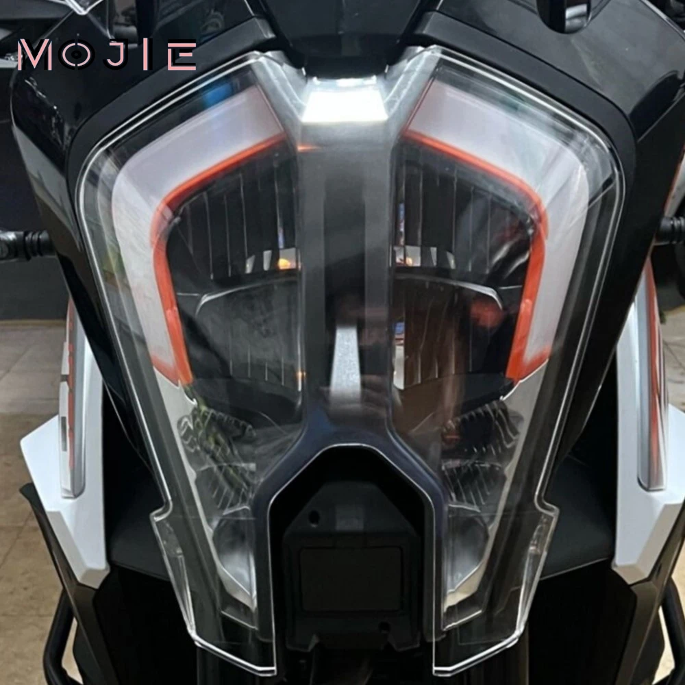 For 1290 Super Adventure ADV R S 2021 2022 2023 Motorcycle Front Head Light Protection Acrylic Headlight Protector Guard Cover