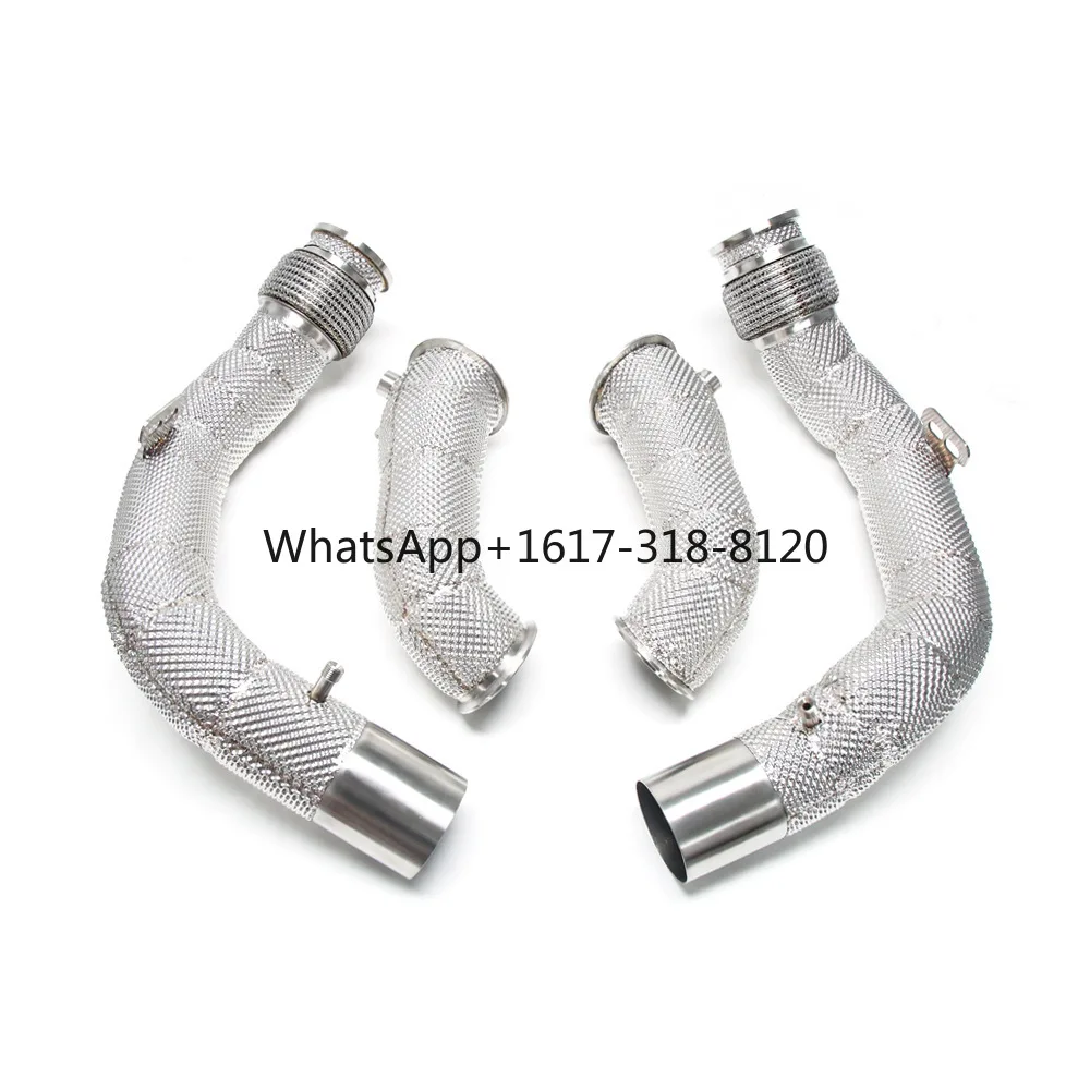 

Автомобильный конечный коллектор выхлопной головки для B M w2019 + F90 M5 F92 M8, труба выхлопной системы из нержавеющей стали