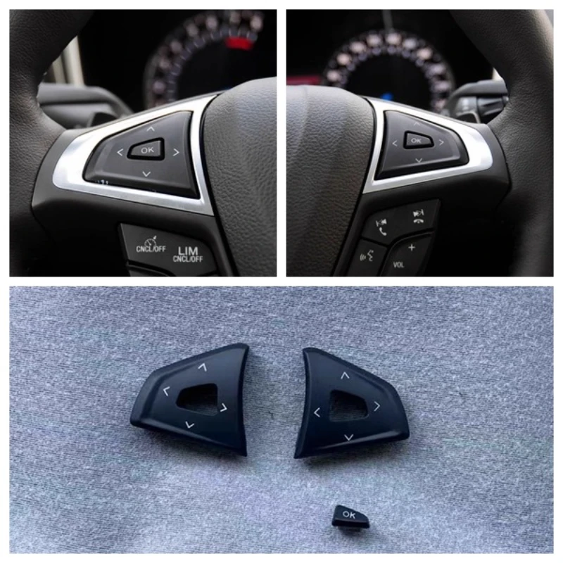 LHD For New Mondeo Domestic Edge Steering Wheel Button Constant Speed Cruise Multi-function Bluetooth Audio Volume Switch