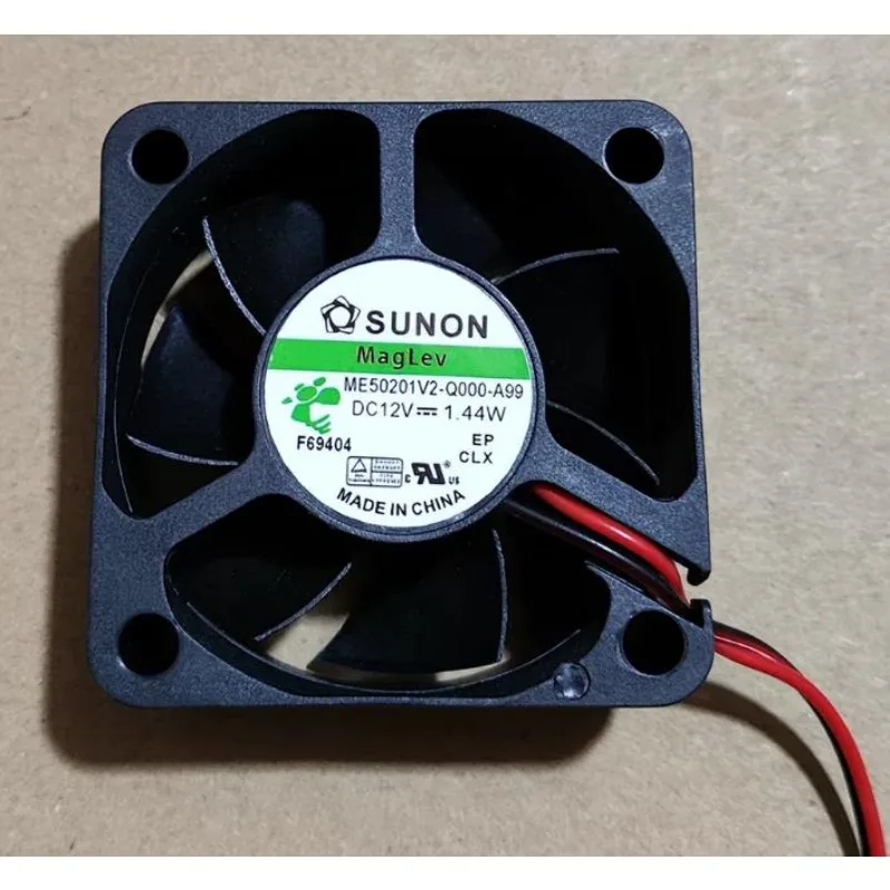 New Cooler Fan for SUNON ME50201V2-Q000-A99 5020 12V Magnetic Levitation Ultra-quiet Cooling Fan 5CM
