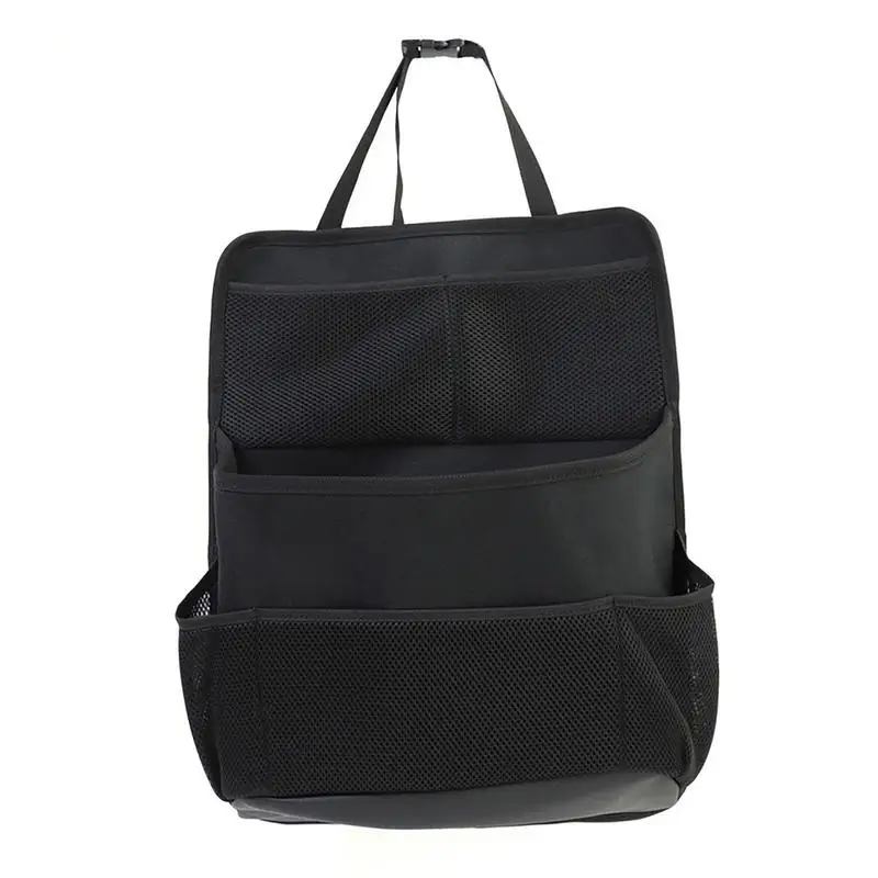 

Car Back Seat Bag Seatback Car Organizer Tissue Box Washable Auto Travel Tidy Pouch Pocket For Phones Tablets