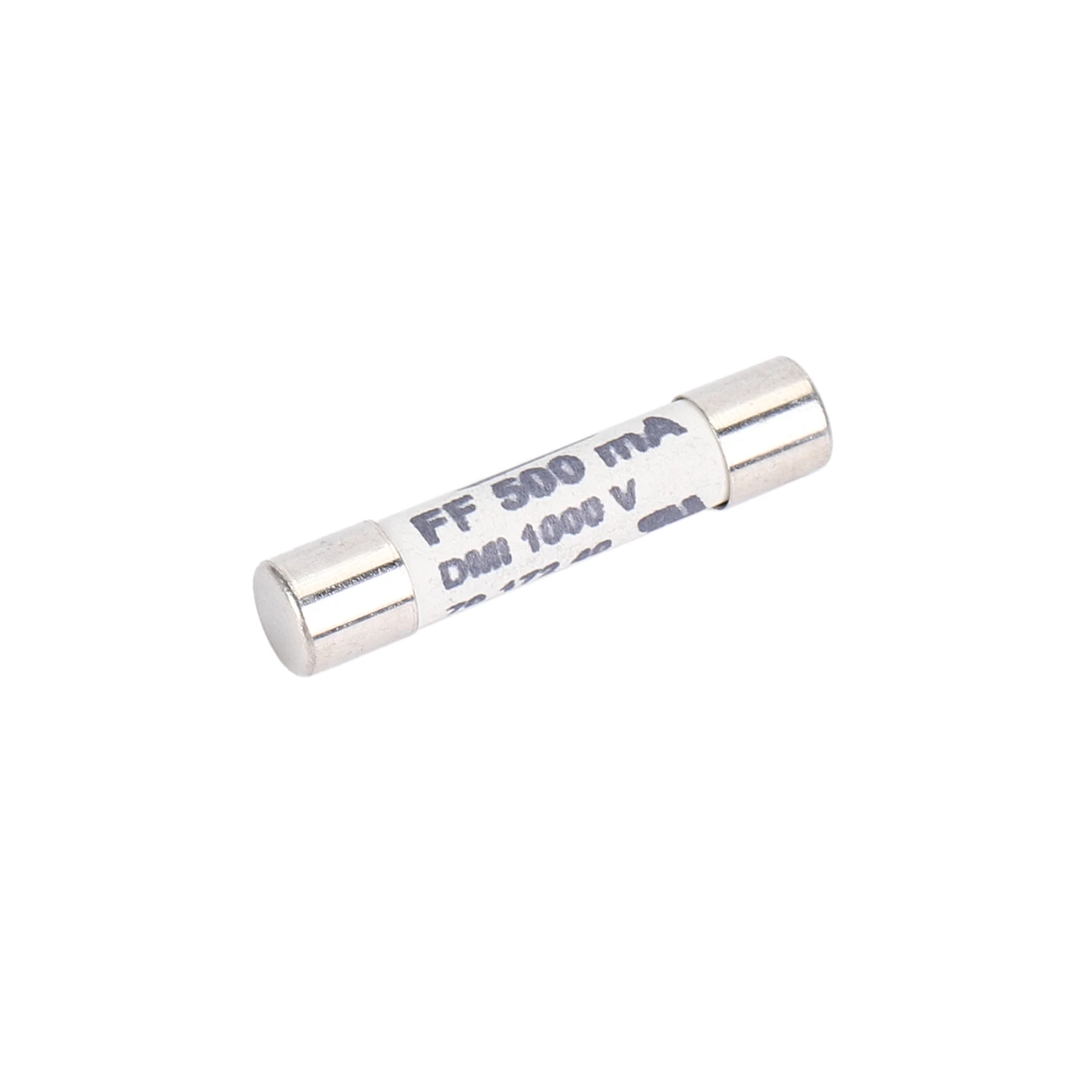 A24U1000V 500mA 6.3 x 32mm White Ceramic Fuse for Multimeter