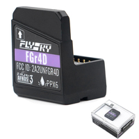 FlySky 4-channel Bidirectional Receiver FGR4D For RC Car Remote Control 4CH 2.4G Mini Receiver 3.5-8.4V Built-in Single