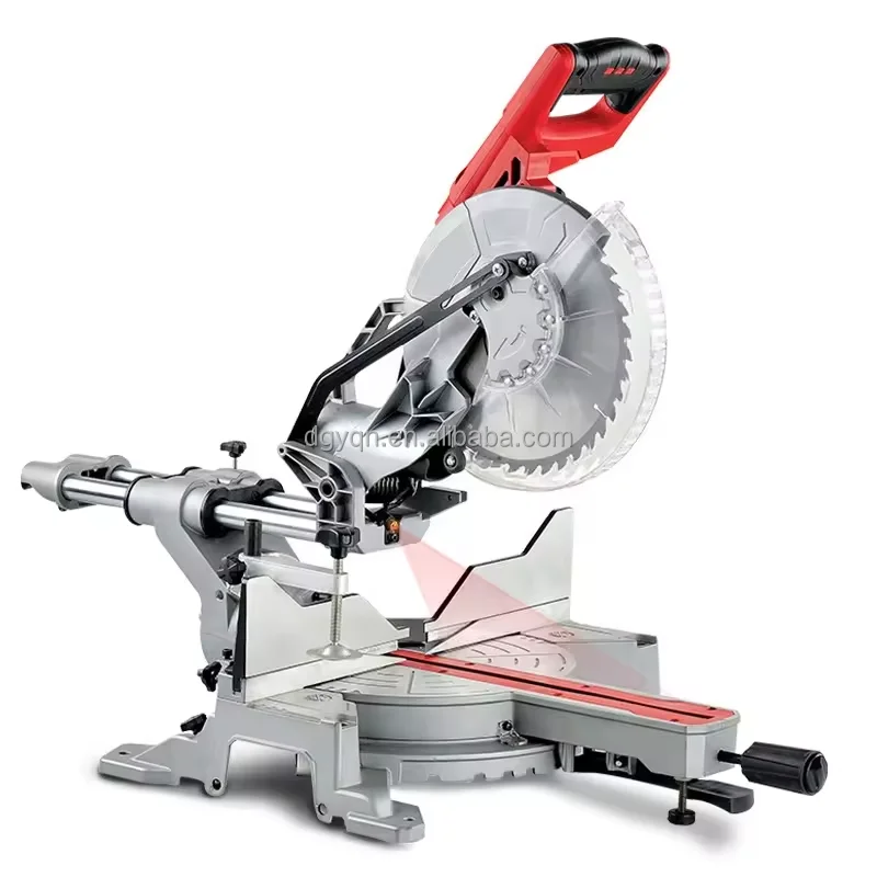 High Power Industrial Dual Rail Push Pull Electric Table Sealer 220V Vertical Circular Saw Wood Precision Blade