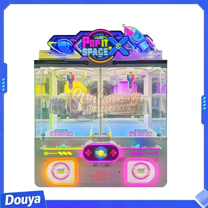 Sunflower Amusement Prize Game Machine Coin Operated Arcade Prizes Gift Game Machine Clip Game Machine Pop It Space X