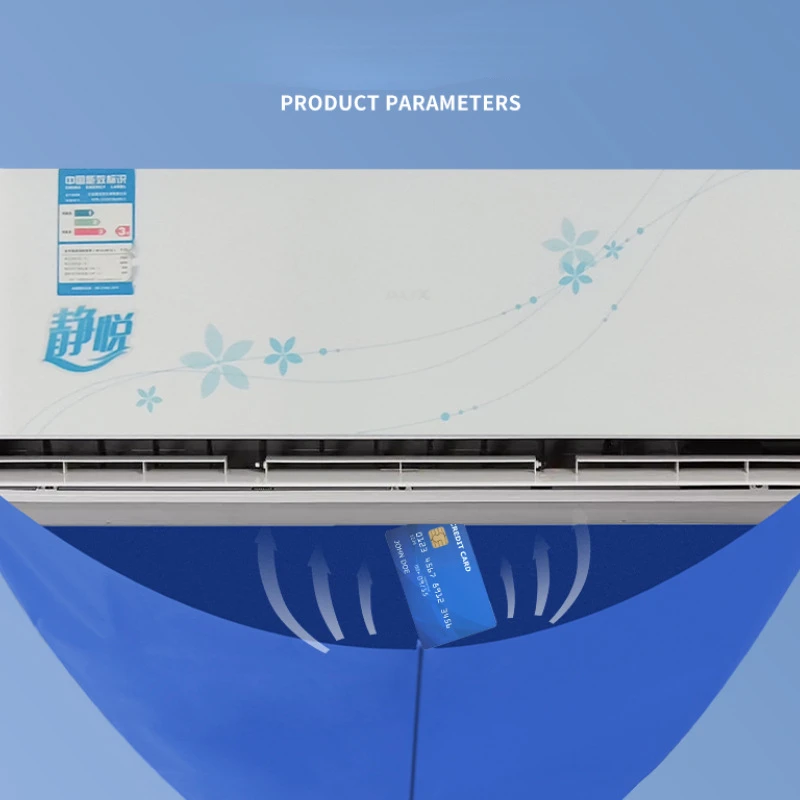 95cm Thickened Cleaner Air Coditioning Cleaning Cover Bag PVC with Water Pipe Home 1-1.5P Split Hanging Air Conditioner Tools