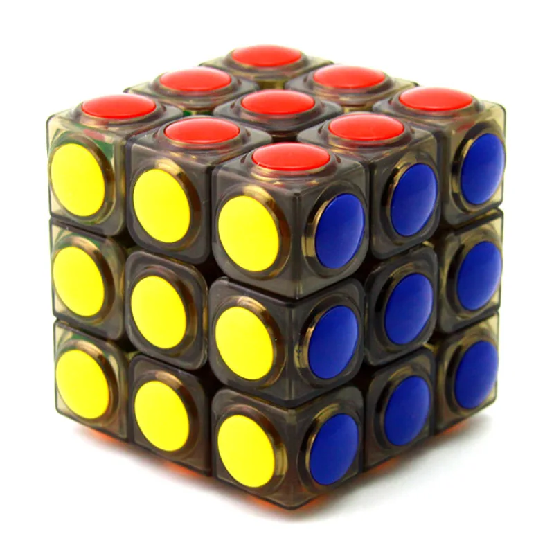 Yongjun Inspiration Cube Dot 3x3x3 Speedcube 3x3 Science Education Intelligence Student Competition Toys