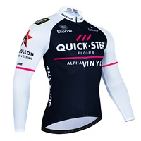 Ropa de ciclismo Quick Step 2024 para primavera y otoño, camiseta de manga larga para bicicleta de montaña para hombre, ropa de equipo para bicicleta, ropa de verano para exteriores Q