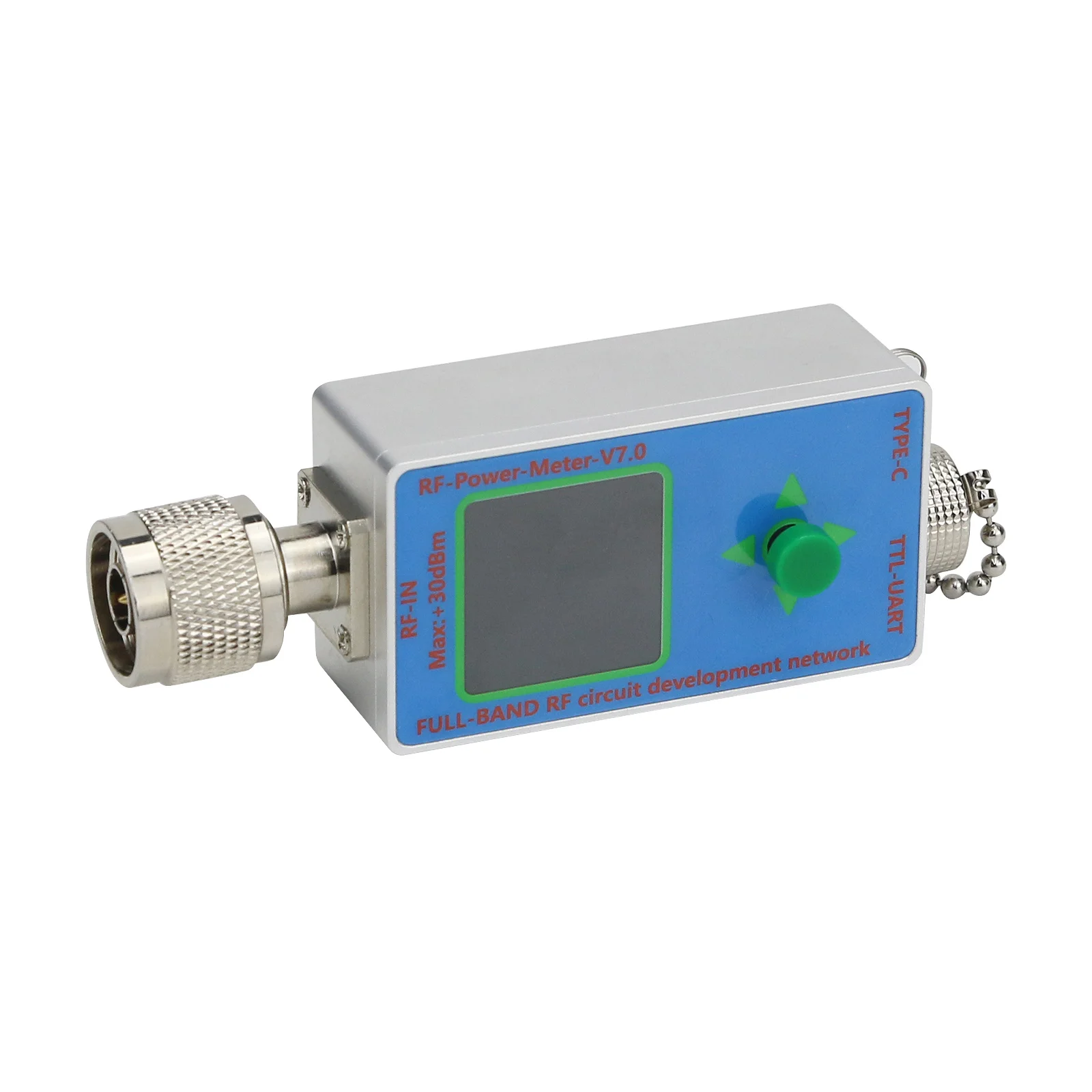 GOOD V7.0 RF Power Meter 10GHz for Test Instrument with N-Type Connector and Type-C Port Maximum Input Power 30dBm (1W)