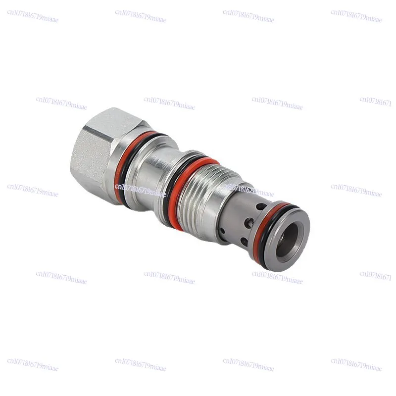 Threaded cartridge hydraulic control check valve, industrial hydraulic system pressure lock hydraulic valve