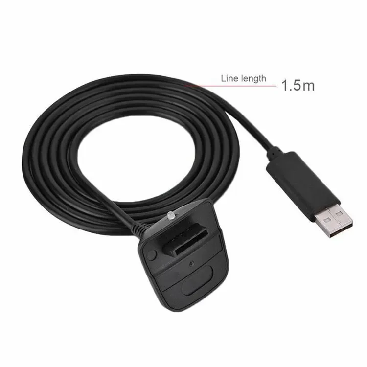 Controller Charging Cable Is Suitable Game Machine Accessories Wireless  for XBOX 360 1.5 Meters  Handle