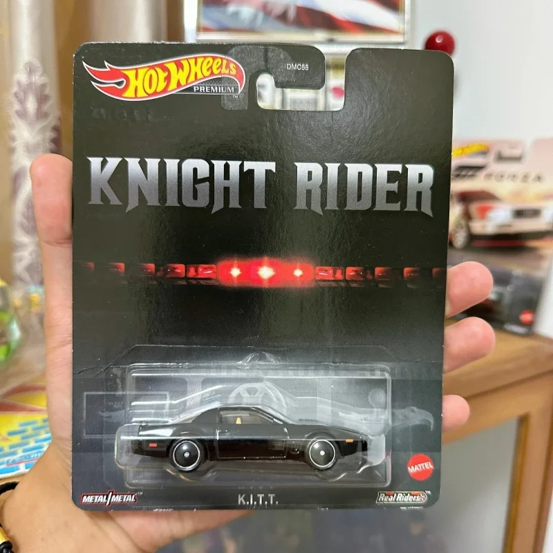 Hot Wheels Knight Rider K.I.T.T. Black #83 Pop Culture K.I.T.T Hxd63 Retro Entertainment K.I.T.T 1/64 Diecast Model Car Toy