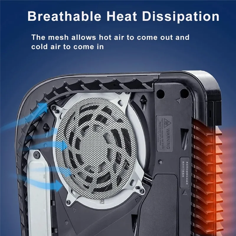 A73E-For PS5 Console Dust Filter Dustproof Mesh Case Cover Ventilator Faceplate Easy Cleaning Game Accessory 4Pcs