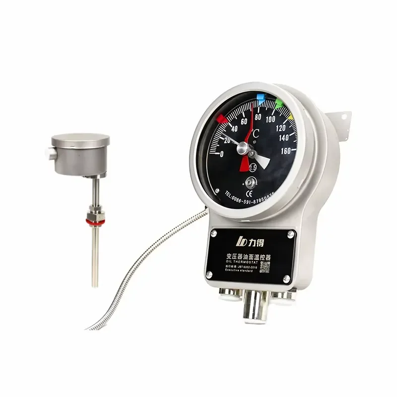 Power Transformer BWY 804F Oil Level Transformer Temperature Index Industrial Thermometer