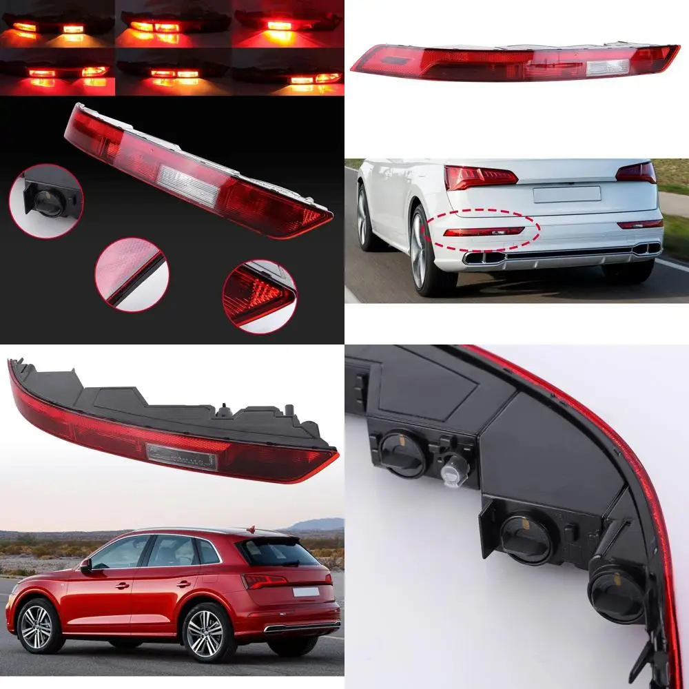 

Audi Q5 2018-2021 Rear Left Bumper Brake Light, Compatible with 80A945069A Tail Lamp