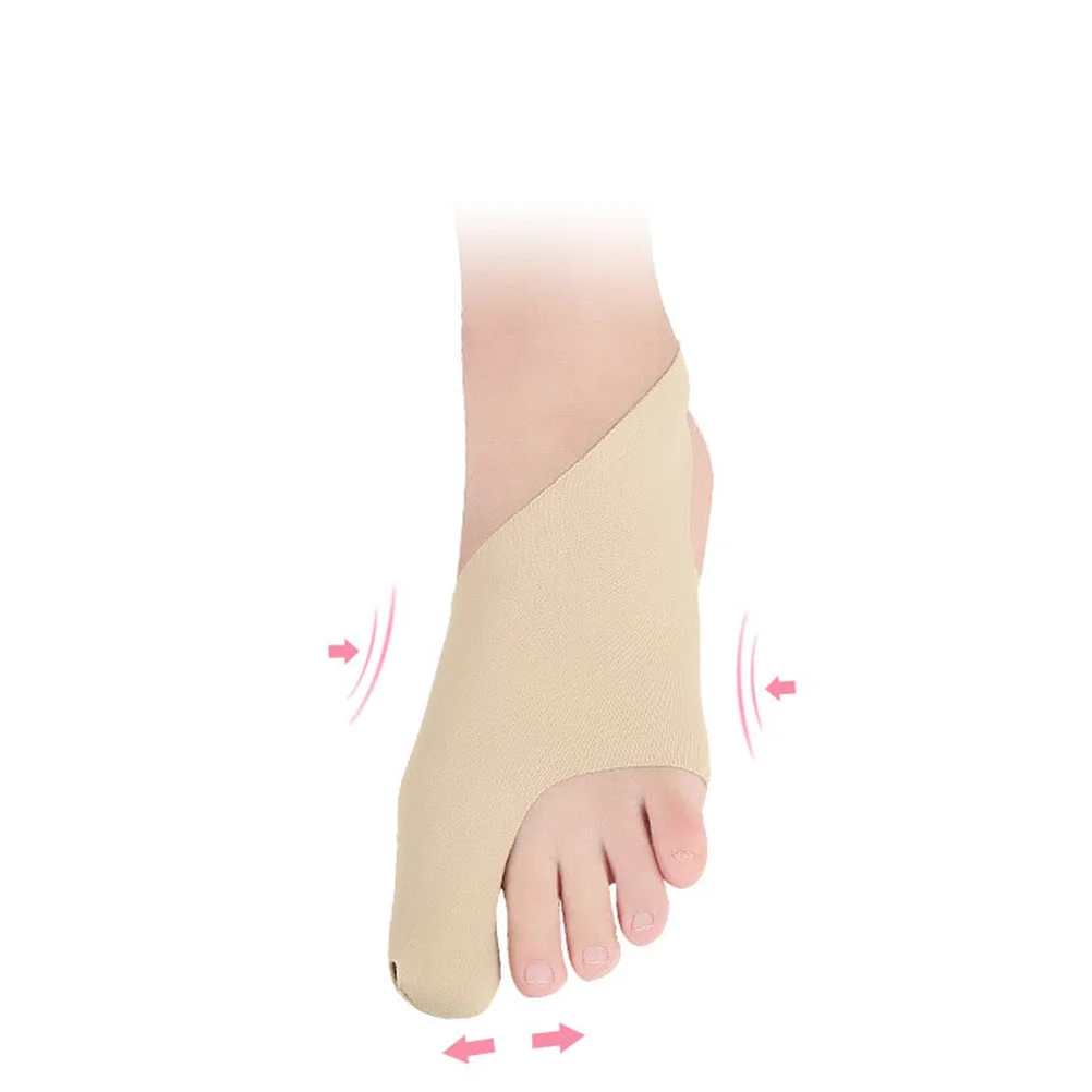 

1pc Bunion Corrector Thumb Pedicure Sleeve Breathable Hallux Valgus Socks For Men Women Day Night Foot Care Reusable Silicone