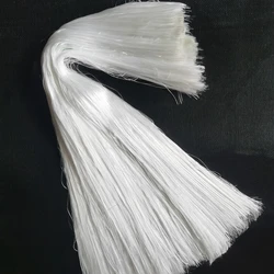 600mm 길이 1LB 유리 섬유 GFRC 잘게 썬 스트랜드 섬유, 콘크리트 시멘트 조리대용 유리 섬유 GFRC 스트랜드 DJY 수공예
