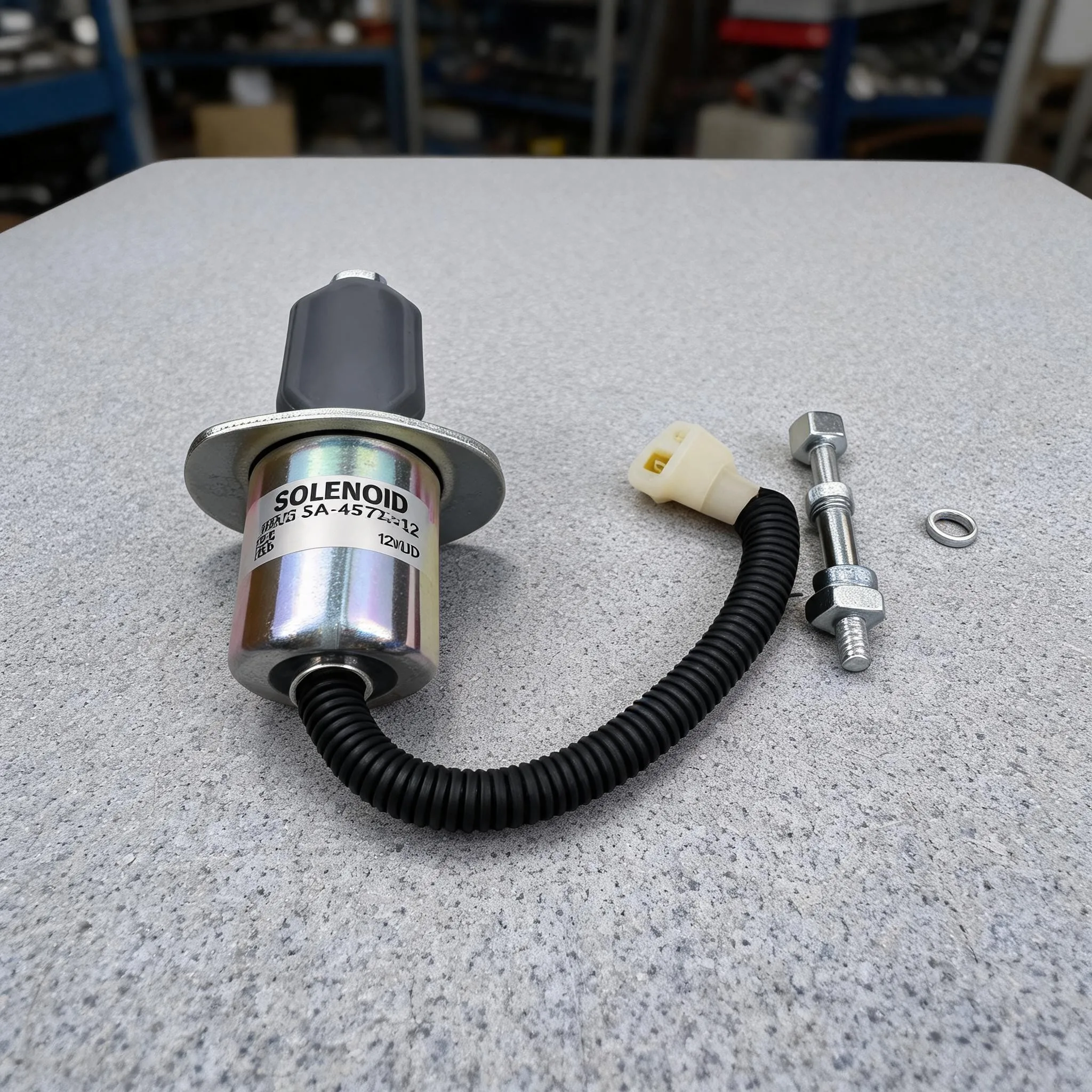 For Demanding Engine Environments Fuel Shutoff Solenoid SA-4572 Solenoid Robust Construction Wide Voltage Options
