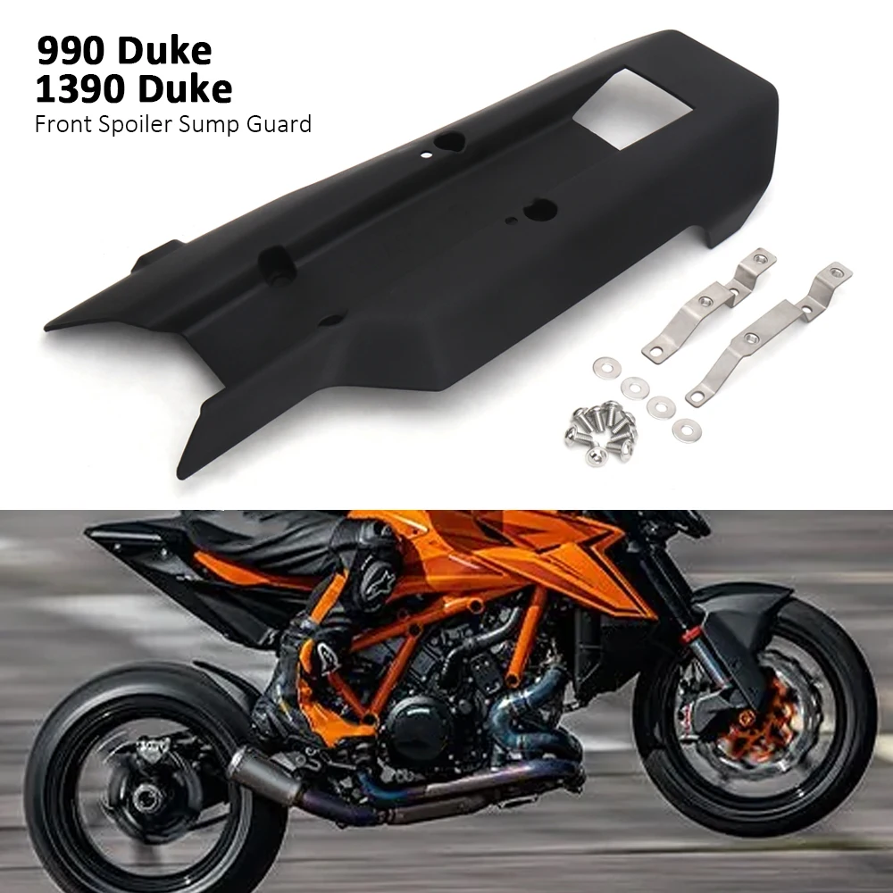 New Motorcycle Accessories Front Spoiler Lower Bottom Oil Belly Pan Cover Fairing Cowl Fit For 990 Duke 2024- 1390 DUKE