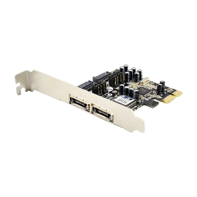 PCIE Chip SiliconImage Sil3132 ATA host controller SATA RAID Desktop Hard Drive Expansion Card ST511 SATA Adapter 3000MBS