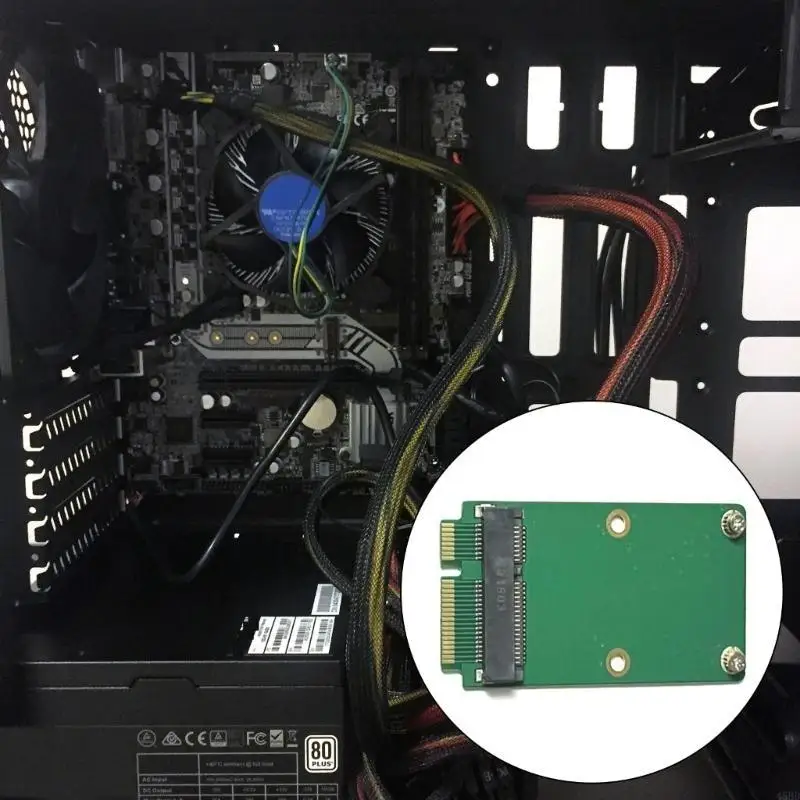 Universal Mini PCIE Converter Adapter for Safe Device Testing Ensures No Chip Interferences Convenient Wireless LAN Card