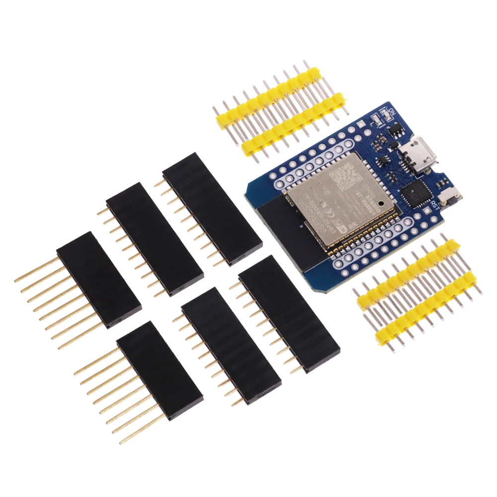 For Wemos Mini D1 ESP8266 ESP32 ESP-32S WIFI Bluetooth CH9102X CH9102 Development Board Module For Arduino With Pins