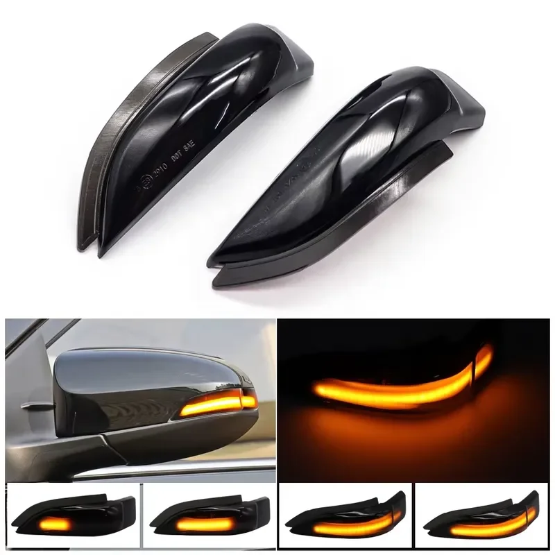 Side Mirror Blinker Lamp for Corolla Camry Prius Vios CHR Yaris Vitz Altis Aqua Dynamic Indicator Turn signal Lights