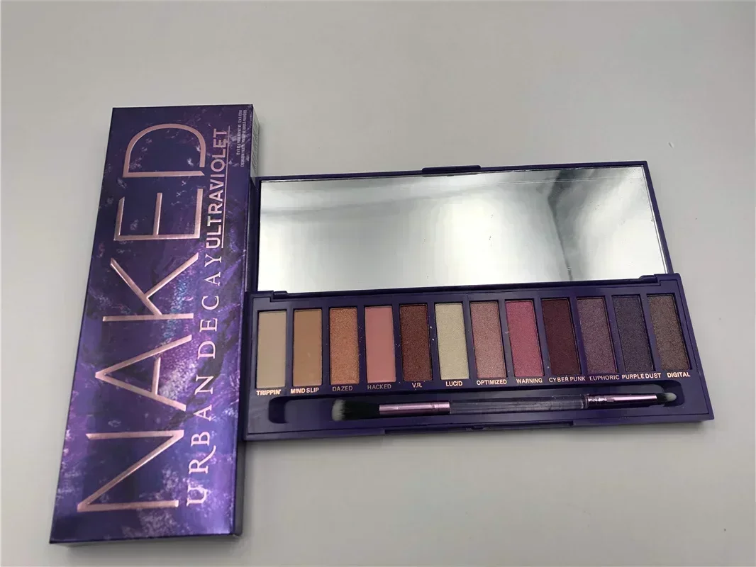 9 colors matte eyeshadow palette urban decay eyeshadow NAKEDS CHERRY PALETTE Eyeshadow glitter eye shadow makeup nude makeup set