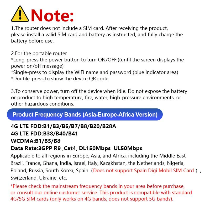 Router WiFi6 Lte 4G SIM Wifi Mifi portatile Hotspot tascabile Extender WiFi compatibile con schede SIM 5G Porta tipo C Batteria da 3000 mAh
