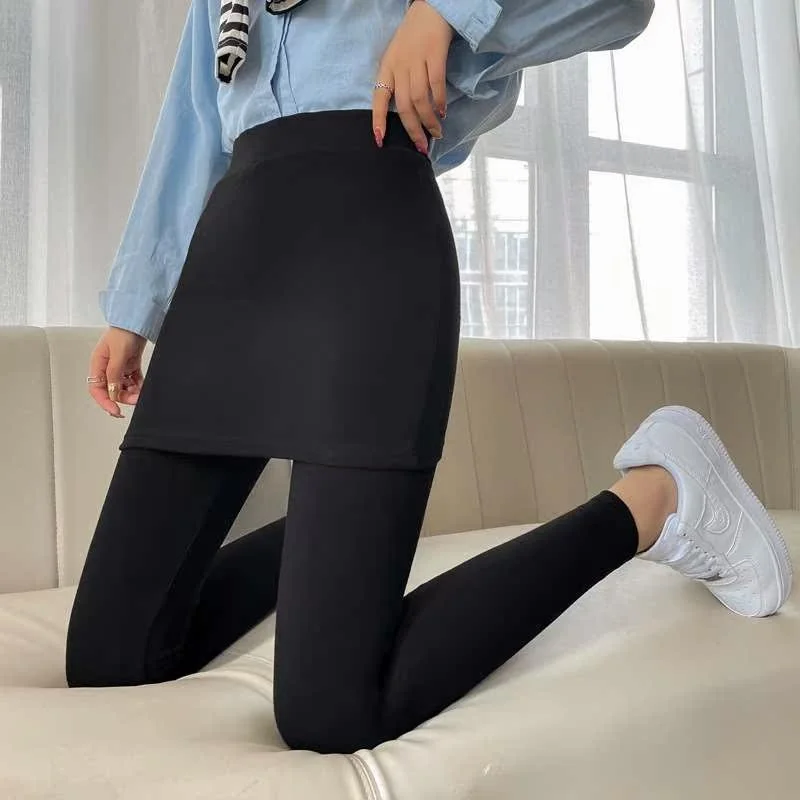 

Женские леггинсы с высокой талией, осенние, новые, удобные, длинные брюки, модные базовые штаны для женщин