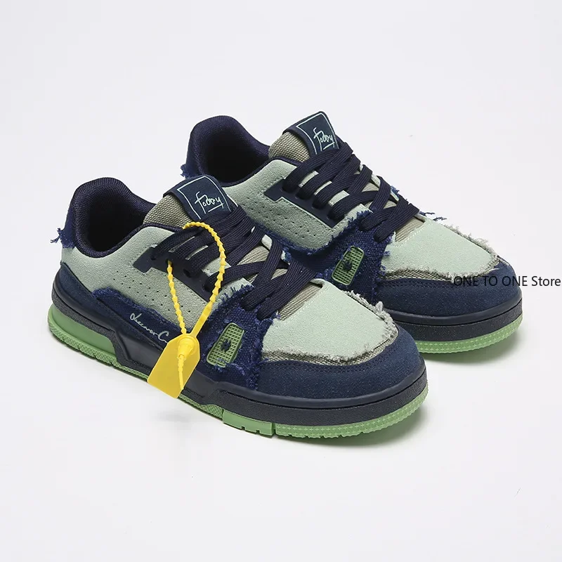 Zapatillas Hombre Chaussure Homme Tenis primavera diseño de marca de lujo clásico corte bajo cepillado cómodas Zapatillas casuales zapatos de Hombre