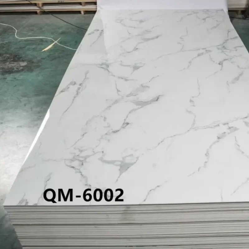 Modern UV-Coated SPC Stone Plastic Composite Wall Panel Board 7.10