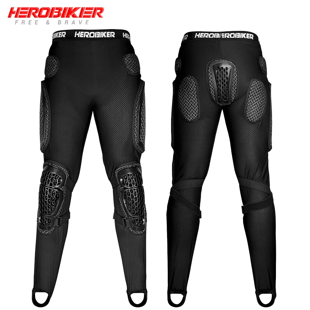 

Men's Motorcycle Pants Motocross Racing Moto Armor Pant Outdoor Riding Drop Resistant Motorbike Armor Pants Riding Protection