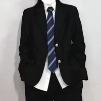 Blazer Uniforme DK Original para Hombre, Estilo Académico Japonés, Color Sólido, Traje de Dos Botones, Uniforme Escolar, Ropa Exterior para Estudiantes