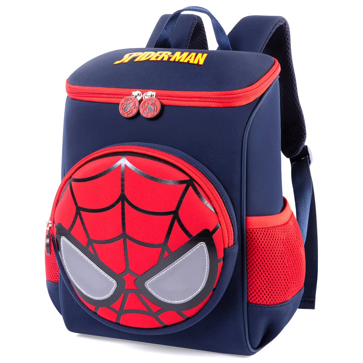 حقيبة ظهر مارفل بوي لرياض الأطفال سبايدر مان كتف الطالب حقيبة مدرسية لتقويم العظام حقيبة ظهر للسفر سعة كبيرة خفيفة Mochilas