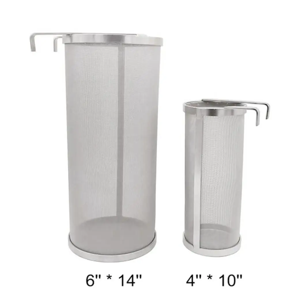 300 Mesh Hop Filter Strainer 304 Stainless Steel High Performance Tea Bucket Fermenter Kettle Rust-Proof Premium