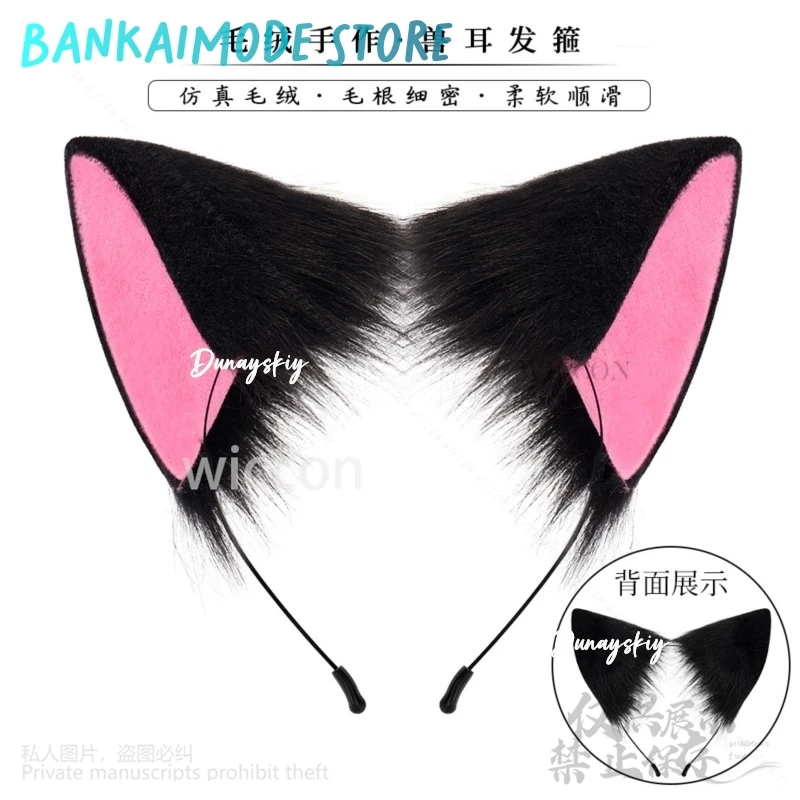 Momomiya Ichigo تأثيري طوكيو ميو ميو أنيمي الحيوان آذان القط أفخم الشعر هوب هيرباند جميل Kawaii اليابانية جيراي كي الفتيات كوس