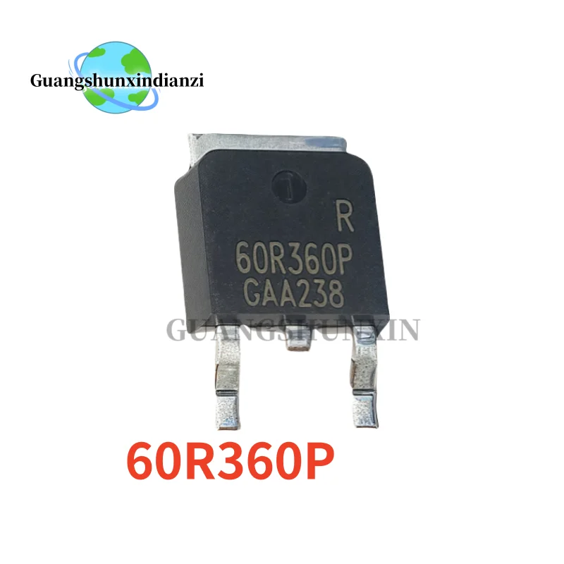 10-20 قطعة/الوحدة العلامة التجارية الجديدة IPD60R360P IPD60R360 60R360P 60R360Q 60R360 TO-252 LCD ملصق الترانزستورات في المخزون