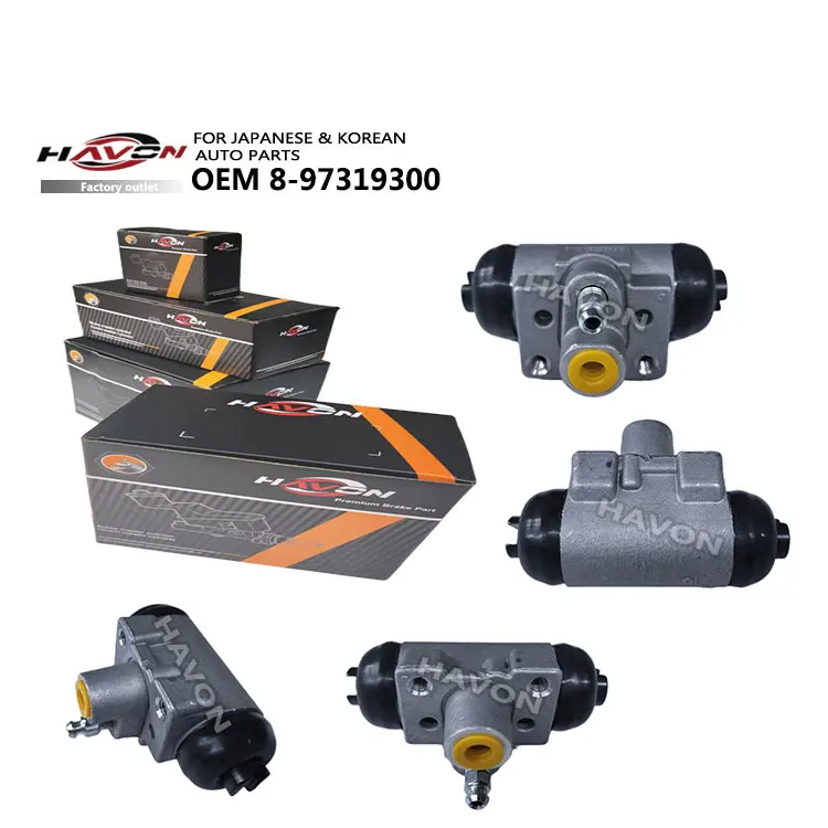 Hot Selling OEM 8-97319300 Auto Brake Assembly Lron And Aluminum Wheel Cylinder For Lsuzu Factory Direct