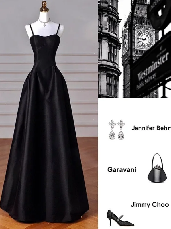 

Вечернее платье Ele Bla для женщин, сексуальное, без бретелек, длинное, для студенток, с юбкой А-силуэта, из полиэстера, без рукавов