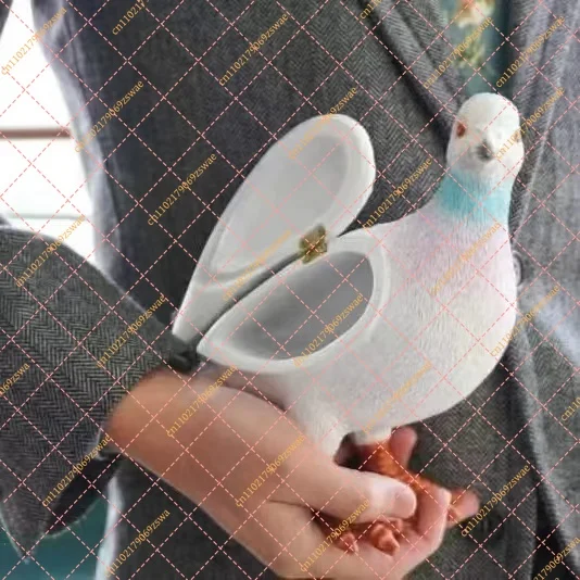 Novelty Pigeon Shaped Crossbody Bag, Creative Animal Shoulder Purse for Women