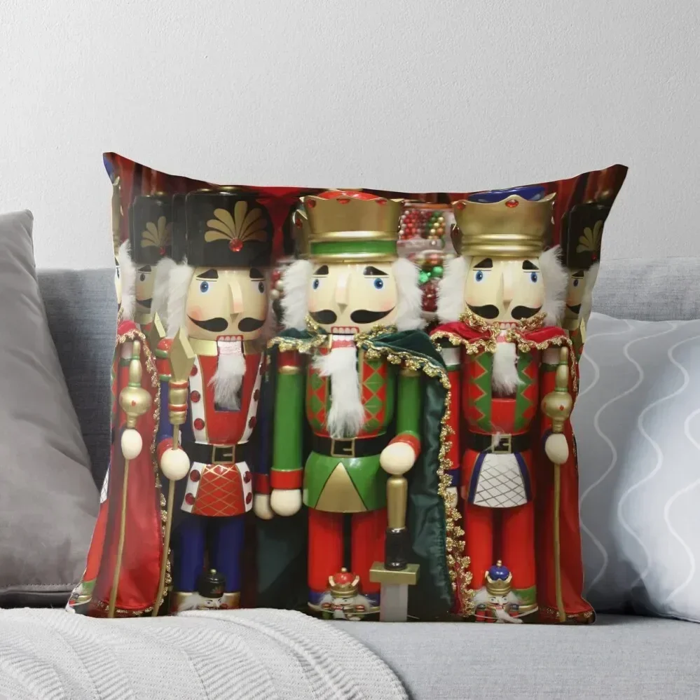 

Nutcracker Soldiers Throw Pillow Sofa Cover Christmas Pillow Christmas Pillow Cases Luxury Case