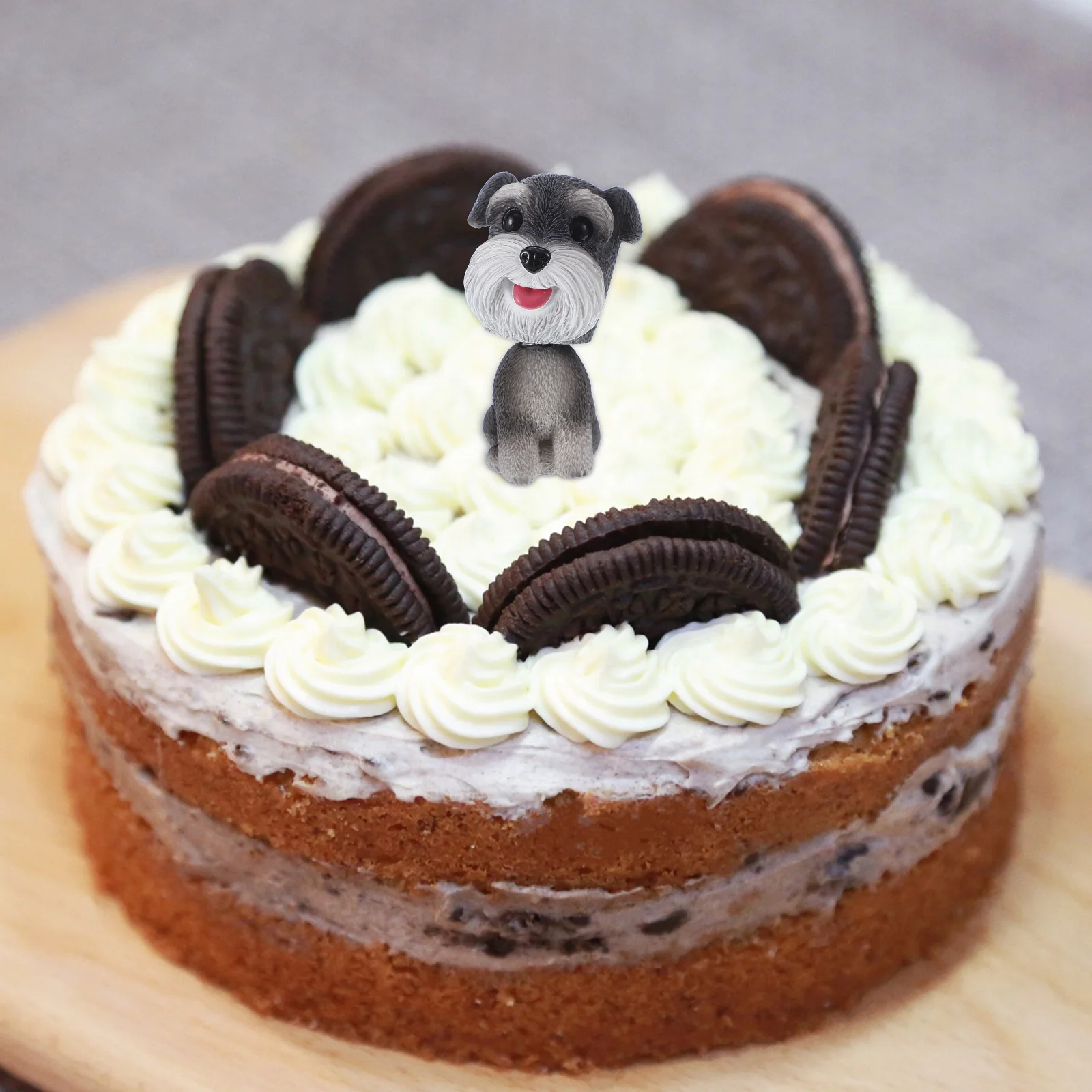 

Shaking Head Ornament for Desktop Car Cake Decoration High Quality Long Use Exquisite Craftsmanship Great Gift